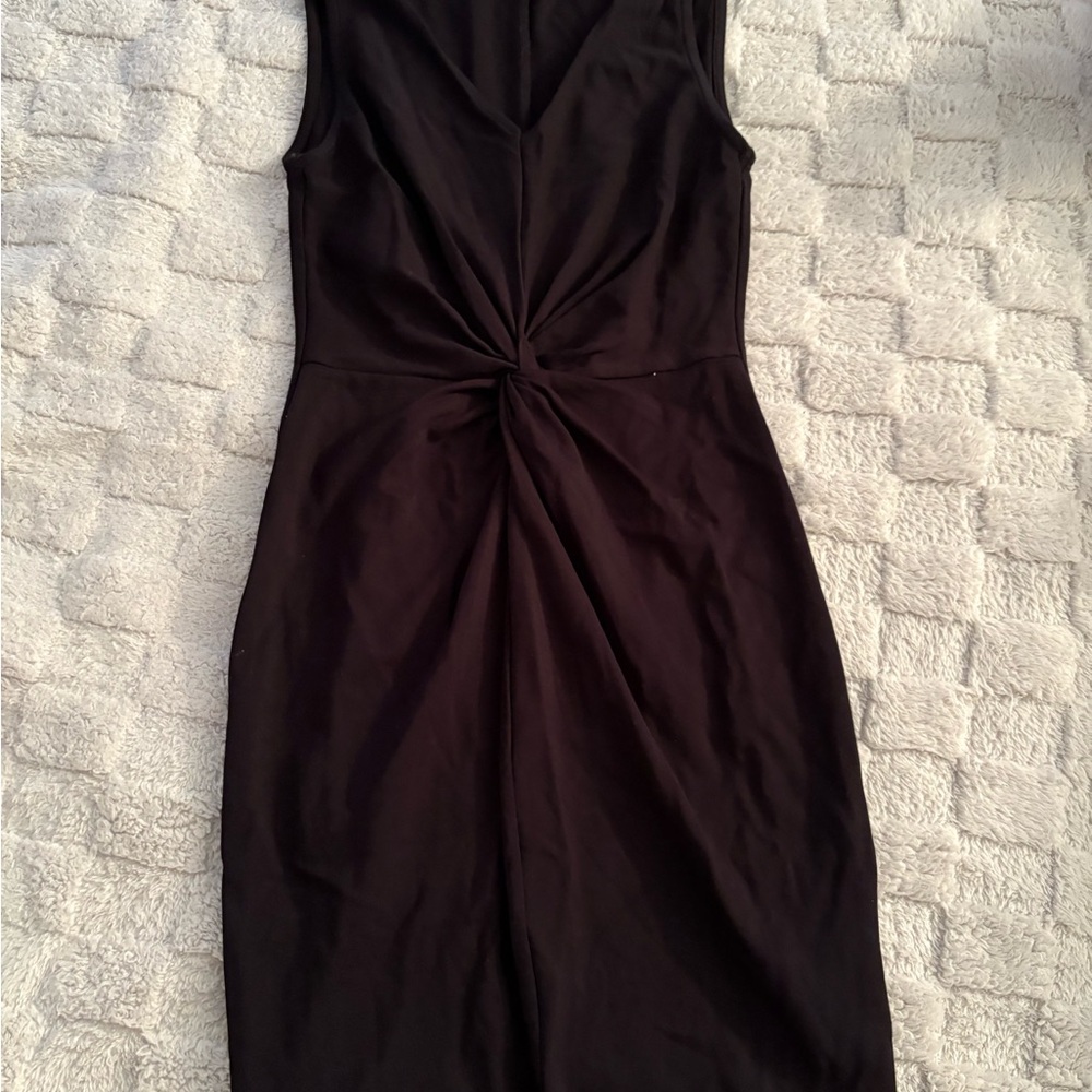 Forever 21 Black Midi Dress